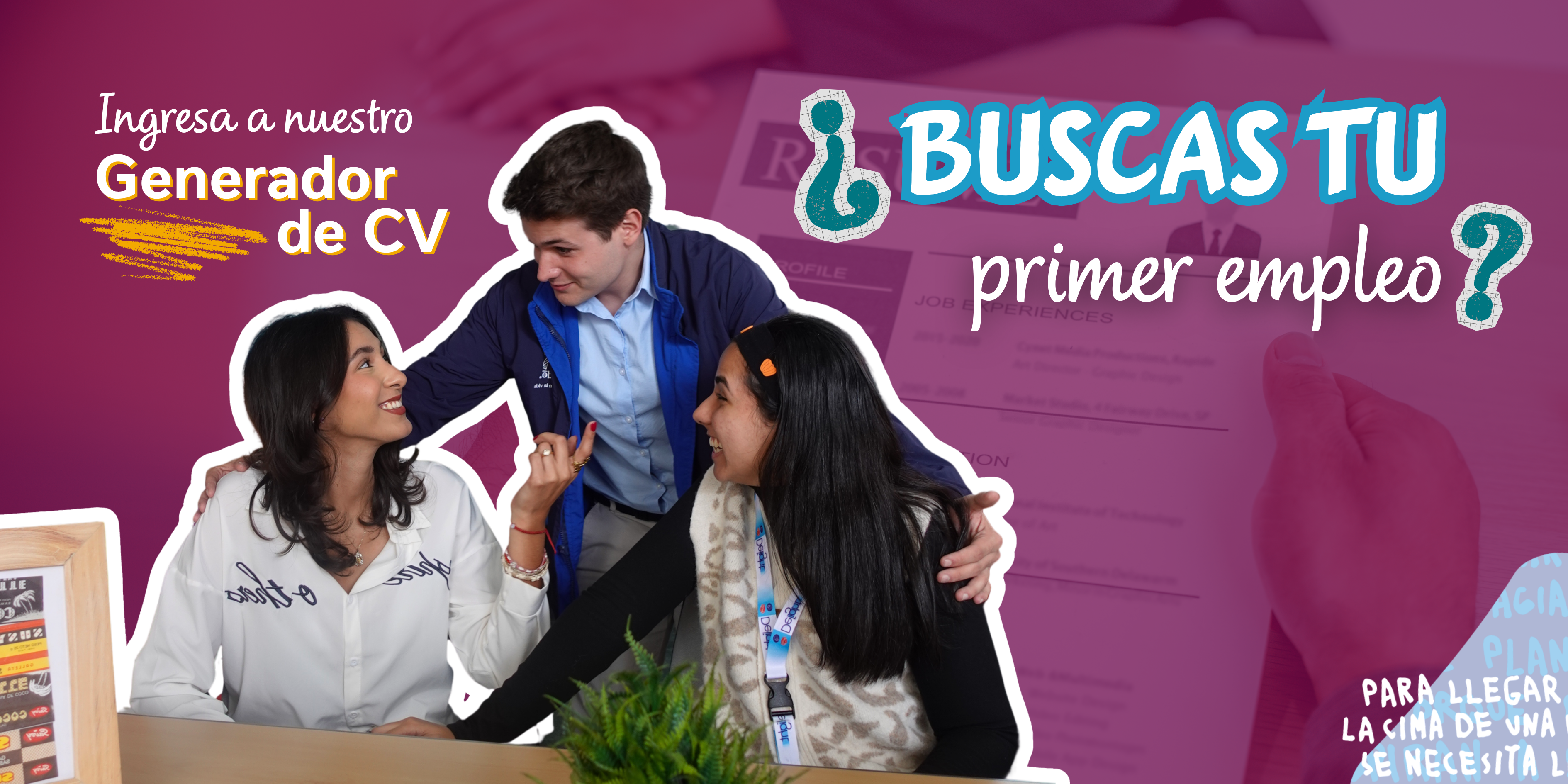 buscas tu primer empleo